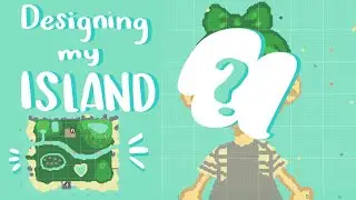 Designing my New Horizons Island | +Trying to draw with Happy Island Designer?!