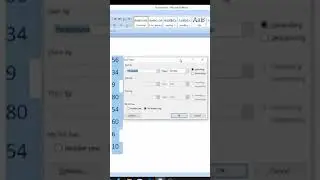 Ms word short Tricks||sort number in Ms word #shorts #thebwcs