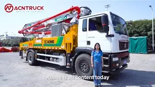 XCMG HV37V Concrete Pump Truck to Africa