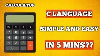 How to create a simple calculator in C programming | simple and easy code| tutorial 2 | SPA | sem 2