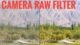 How to use Camera Raw Filter in Photoshop CC, CS6 | Photoshop Filter