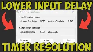 How To Use Timer Resolution The RIGHT WAY | Reduce Input Lag To Nearly ZERO in 2025