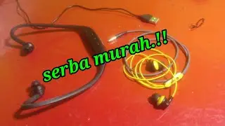 hedset Bluetooth dan kabel super bass,