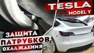 Защита патрубков охлаждения Tesla Model Y