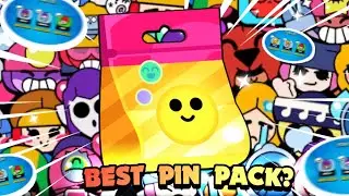 Is this the luckiest Pin Pack Opening Ever!?! | Brawl Stars