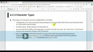 L 7 8 CHAPTER 6 Data Types