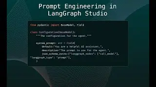 Prompt Engineering in LangSmith Studio
