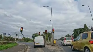 Driving to Holme Pierrepont Country Park NG4 Nottingham UK