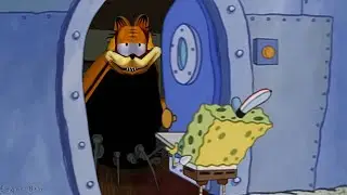SpongeBob delivers pizza to Gorefield