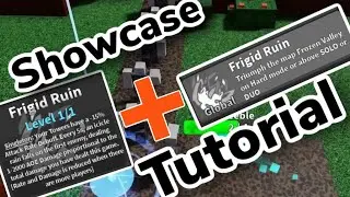 How To Get The Frigid Ruin Perk + Frigid Perk Showcase | Critical Tower Defense