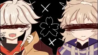 🪷 Lotus Eater // Animation Meme // Kazuha And Tomo (Kazuha Backstory) // Genshin Impact