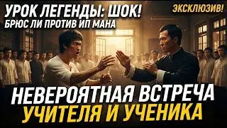 Брюс Ли сказал Ип Ману: «Я здесь не для того, чтобы победить — научите меня», — и через 10 секунд Ип