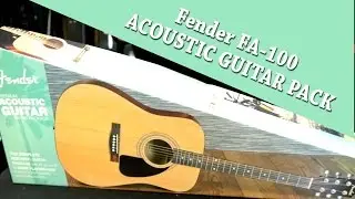 Fender FA-100 Acoustic Guitar Pack with Cranbourne Music
