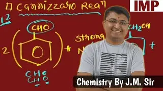 Cannizzaro Reaction With Easy Trick | Most IMP Que - 12 Science Chemistry By Jaydeep Sir Mordhara