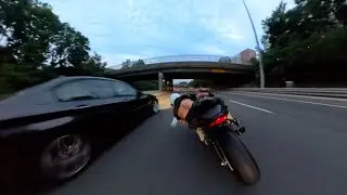 Extremely High Risk ride Zx6R | RAW 4K 