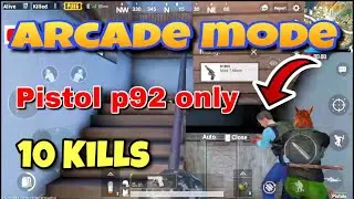 10 kills pistol only p92 | PUBG MOBILE