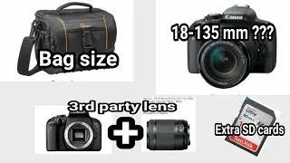 Canon Rebel EOS T7i Considerations Before Buying