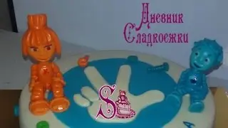 Как сделать фиксиков на торт.