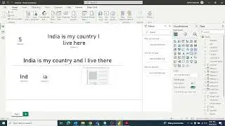 DAX - Text Functions - Power BI