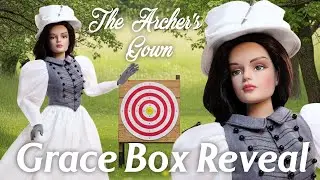 The Archer’s Gown Reveal | 1820s Archery-Inspired Doll Fashion for Grace | Strength in Style