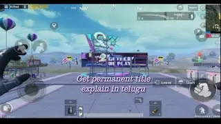 Pubg mobile 2gethe we play title get for free in short time