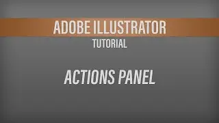 Adobe Illustrator – Actions