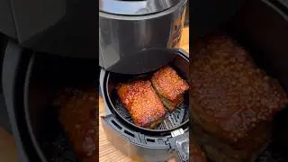 Panceta crocante en 3 formas en Airfryer #shorts