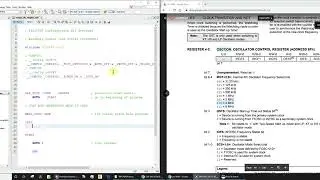 How to configure the internal oscillator frequency using assembly code PIC16F88