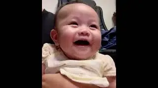 1st #babylaughing ni baby sayumi #3monthsold  #supercute #baby 9/17/2024