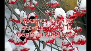 Прогноз Таро на неделю с 7 по 13 февраля 2022 года.