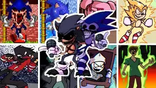 FNF ENDLESS CYCLES but Every Turn A Different Character Sings