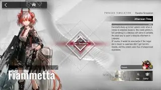 [Arknights] Fiammetta Paradox Simulation
