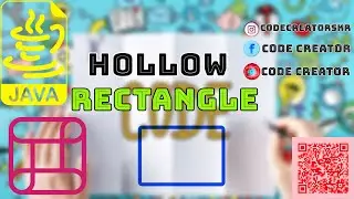 Hollow Rectangle ||Java|| #codecreatorskr