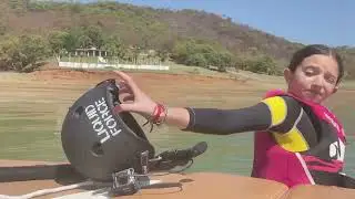 Clínica de Wakeboard con Renato Buscena entrenador de la Federación argentina.