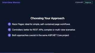 Razor Pages vs Controllers — ASP.NET Core Explained