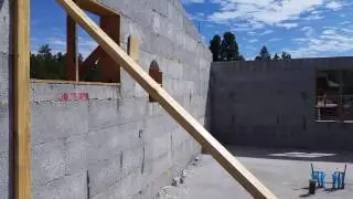 EF Block -ICF custom home- Dr. Ole - Pinetop, AZ   Part 1
