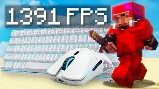 [1000+ FPS] Keyboard + Mouse ASMR Sounds | Hypixel Bedwars