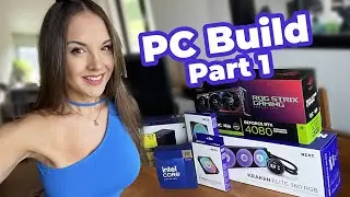 Building New Gaming PC - UNCUT Part 1