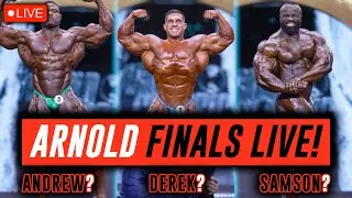LIVE 🔴 Arnold Classic 2025 FINALS | Samson Dauda vs Derek Lunsford? (Watchalong)