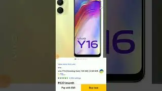 VIVI Y 16 SMARTPHONE PRICE UNDER 12,000 FAST BUY  PROCESSORS BEST