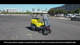 BY-S13 outdoor sweeper tricycle