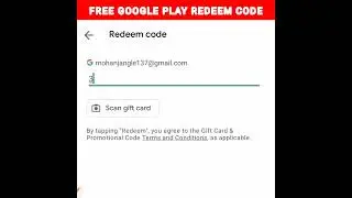 free google play redeem code  🌀How to get free redeem code.