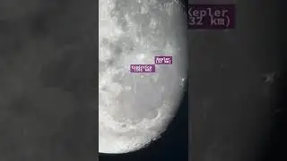 La luna 29-Jun-2023 | Copérnico, Kepler, Tycho, Gasendi y el Mar de la Humedad
