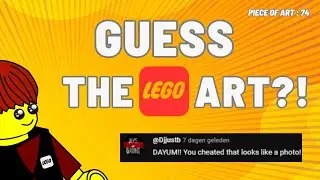 LEGO speed build : guess the ART  : piece of art 74  #lego #legoaddict #legoart #speedbuild #legos