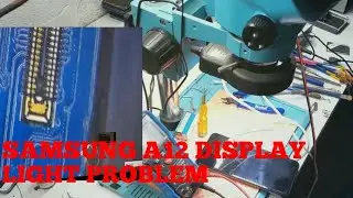 Samsung A12 M12 Display Light problem solution