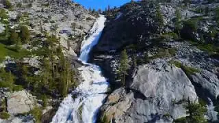 Horsetail Falls, California (Drone Video)