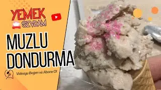 En kolay muzlu dondurma tarifi!
