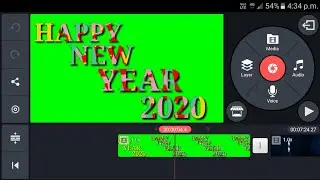 HAPPY NEW YEAR 2020 kinemaster editing,kinemaster editing