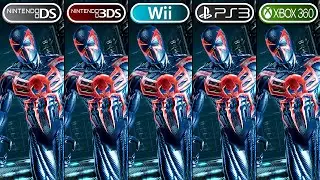 Spider Man Edge of Time | DS vs 3DS vs Wii vs PS3 vs Xbox 360 | Graphics Comparison