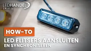 HOW-TO | LED Flitsers Aansluiten & Synchroniseren | Ledhandel24.nl
